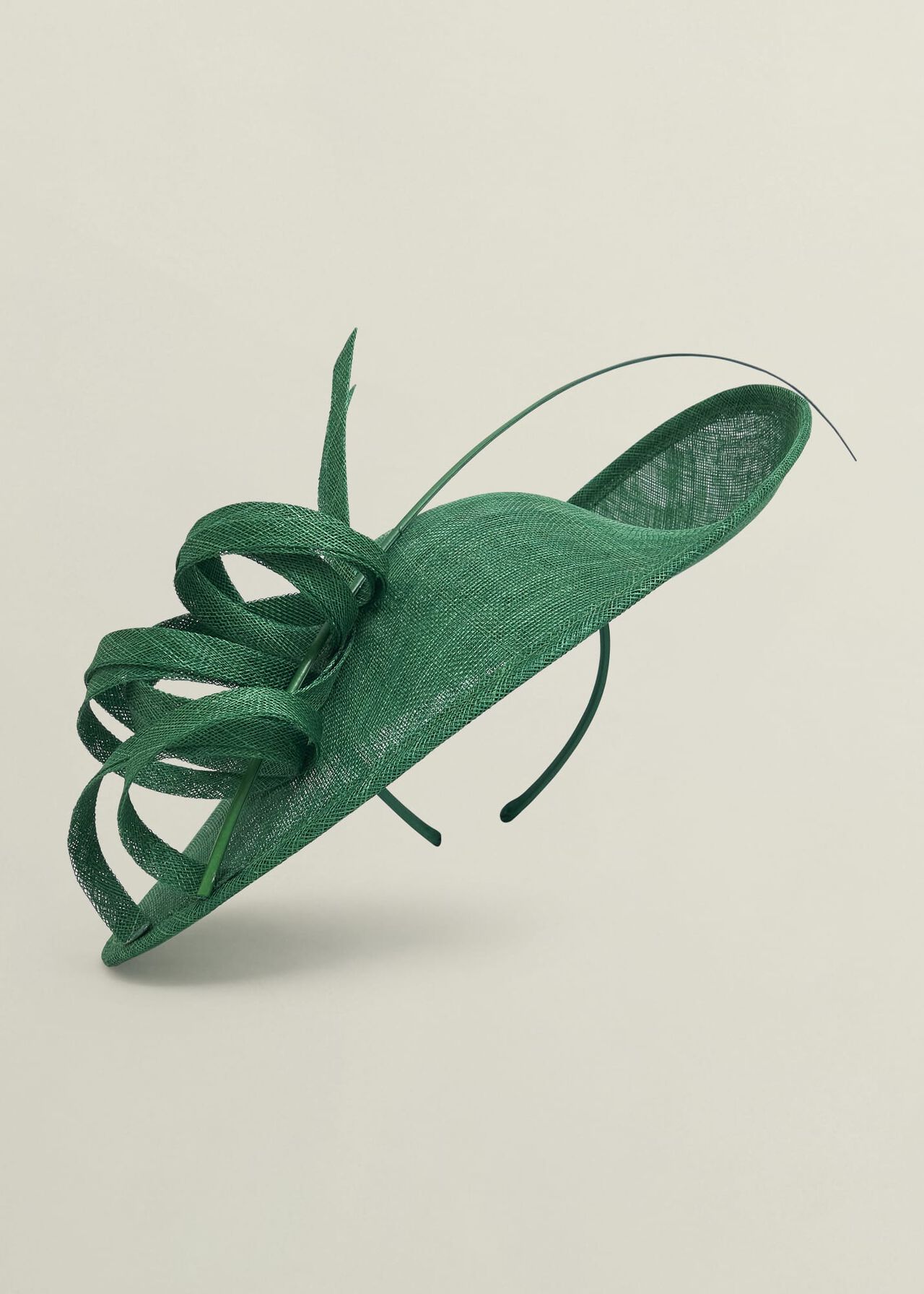 Melanie Fascinator, Amethyst Green, hi-res