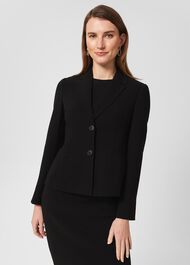 Petite Mel Jacket, Black, hi-res