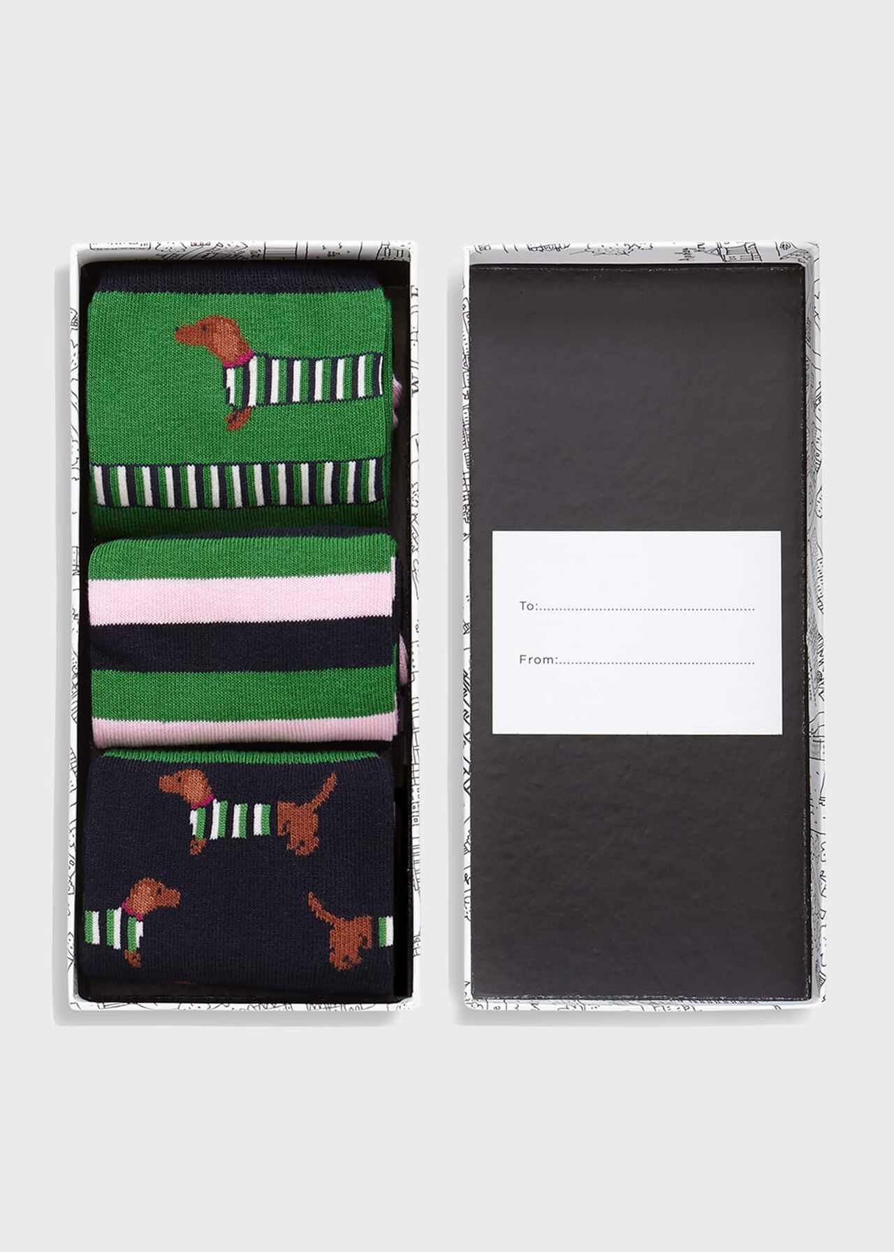 Wrap Around Dog Set, Pink Multi, hi-res