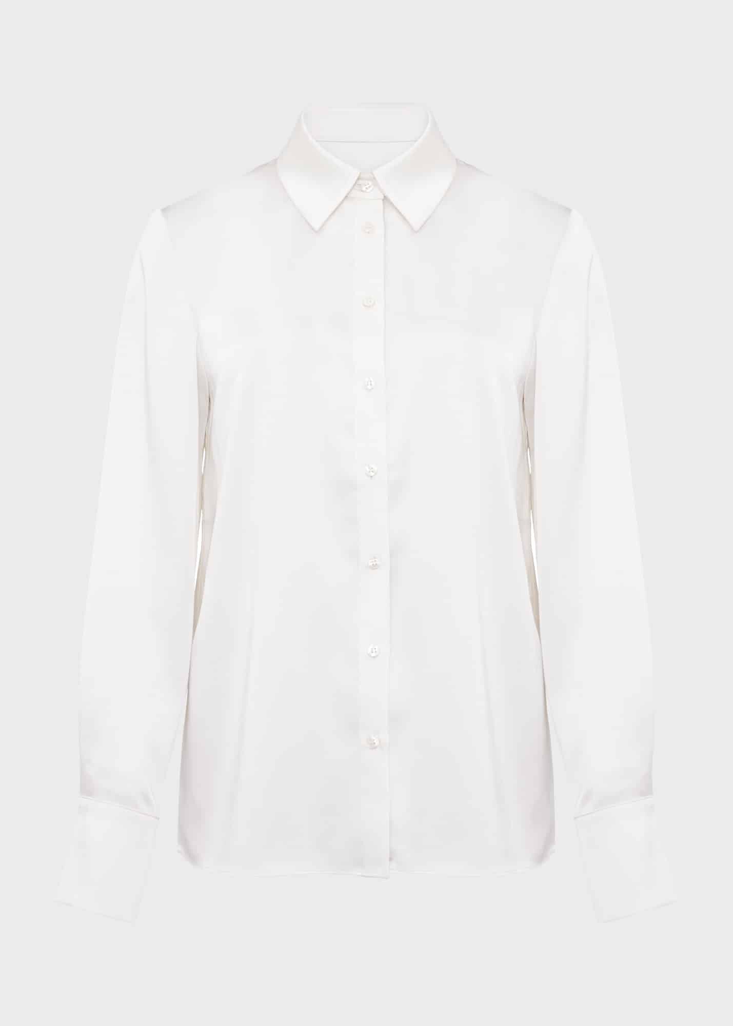 Macie Satin Shirt Hobbs ROW