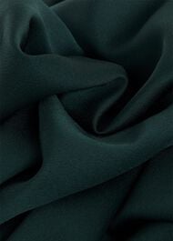 Jas Satin Skirt, Hawthorn Green, hi-res