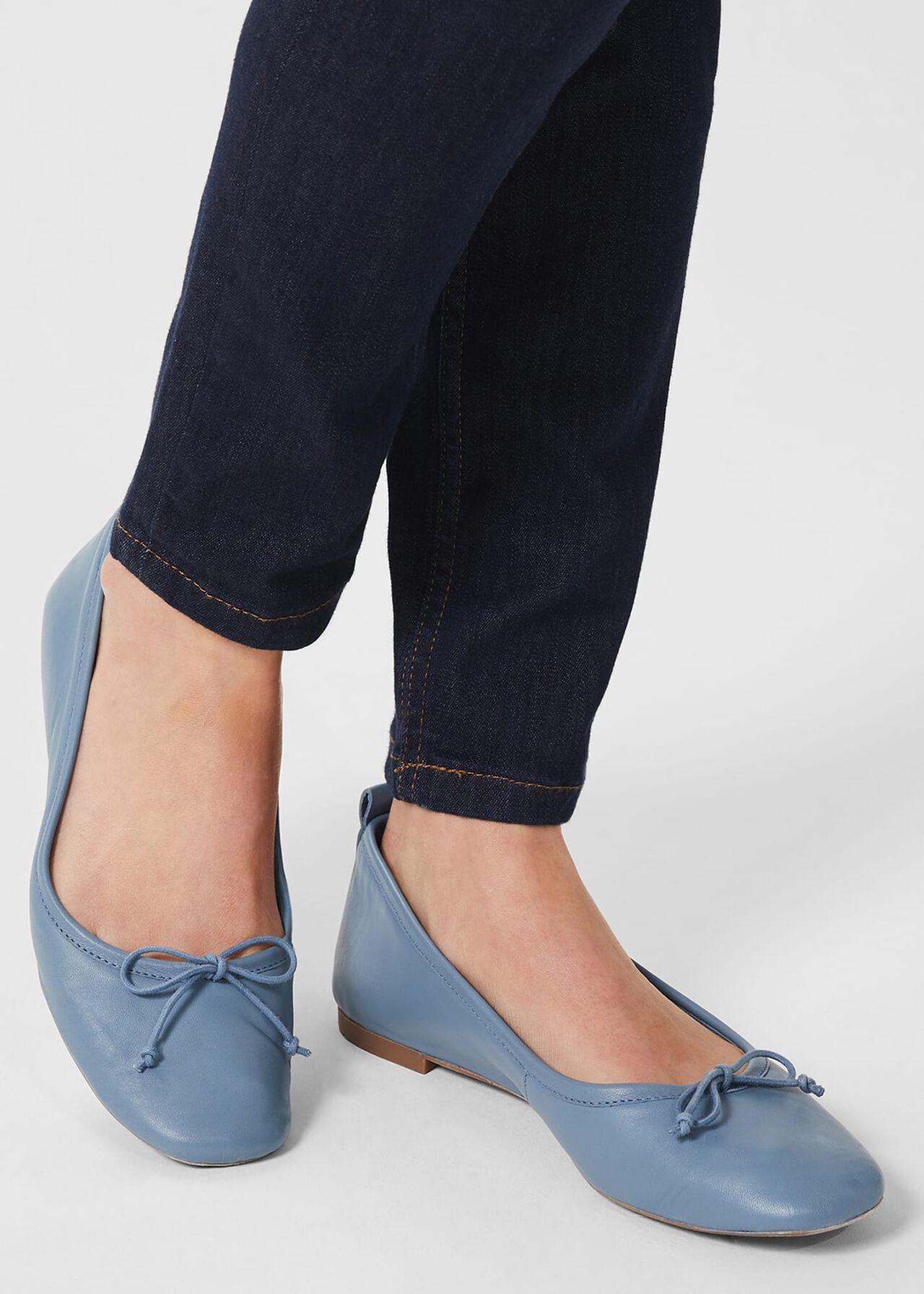 Hattie Ballet Flats, Cornflower Blue, hi-res