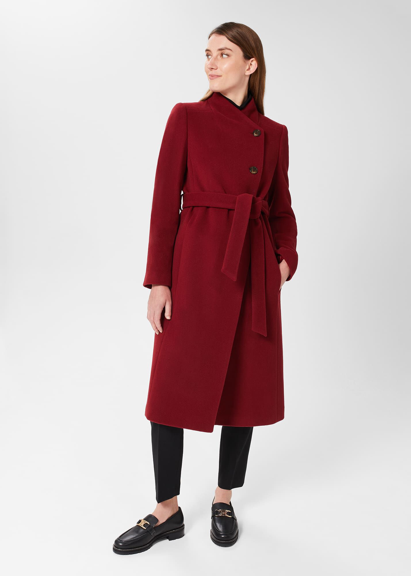 Hobbs red coat new arrivals sale