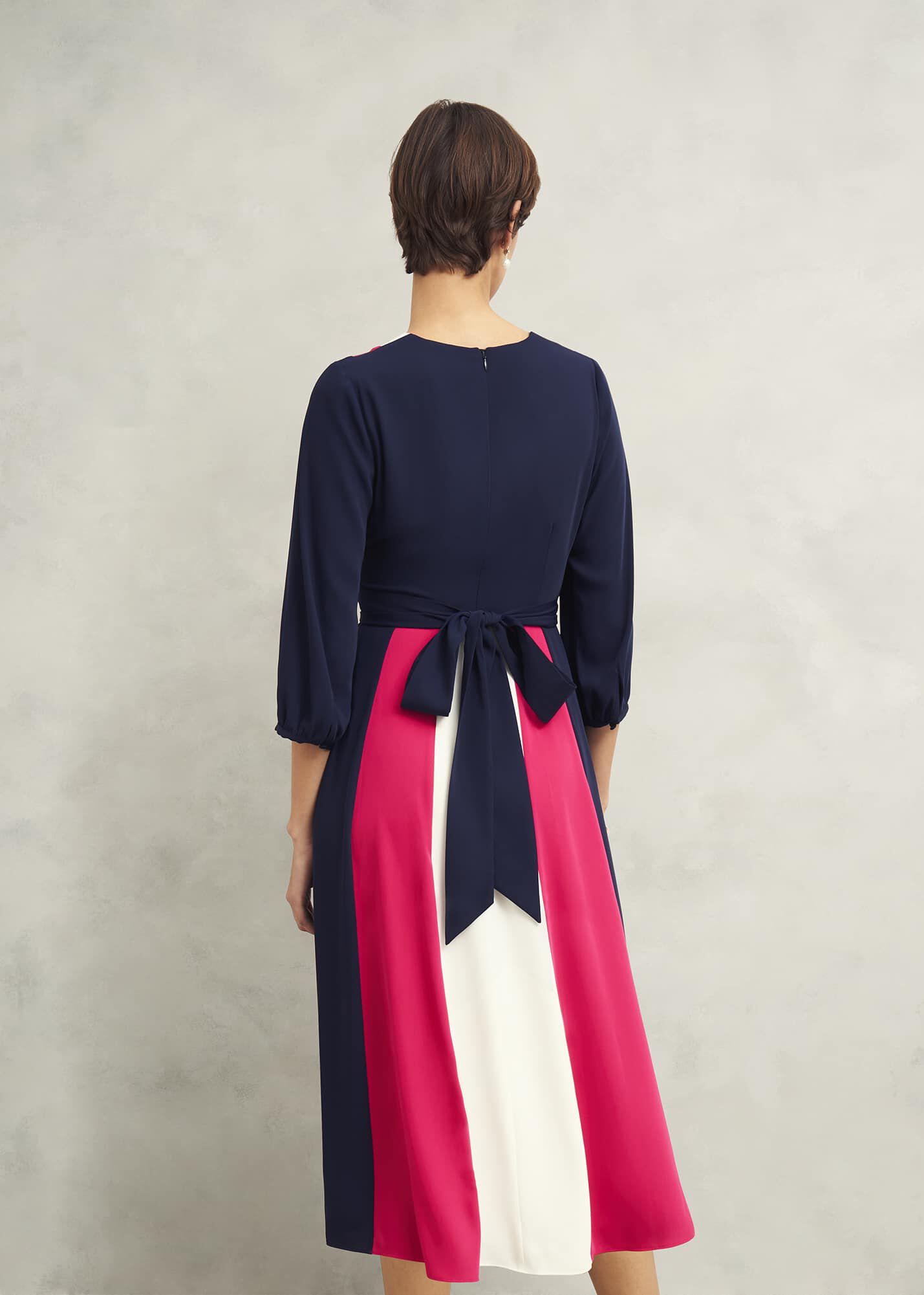Cora Colour Block Dress Hobbs US