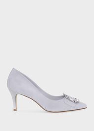 Lucinda Court Shoes, Ice Blue, hi-res