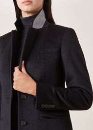 Tilda Wool Coat, Black, hi-res