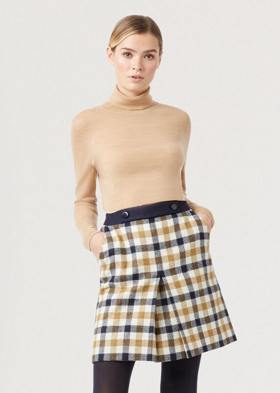 Genevieve Wool Skirt