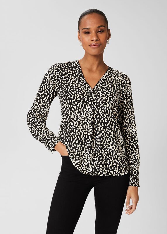 Nelle V Neck Blouse