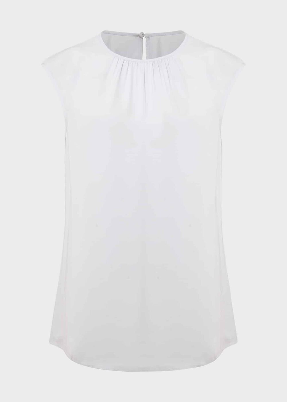 Violetta Blouse, Stone Blue, hi-res
