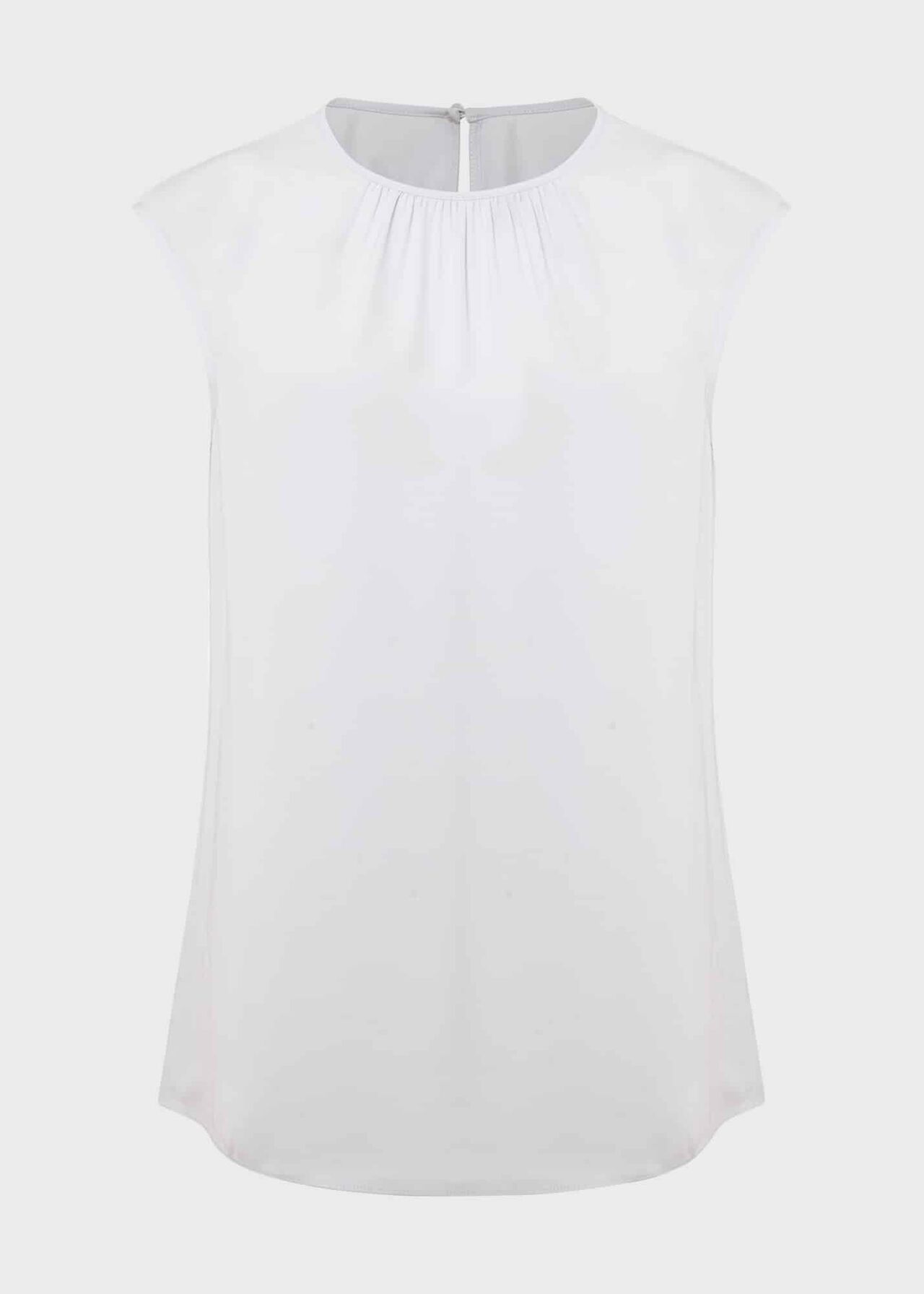 Violetta Blouse, Stone Blue, hi-res
