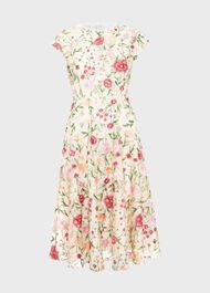 Tia Embroidered Dress, Cream Multi, hi-res