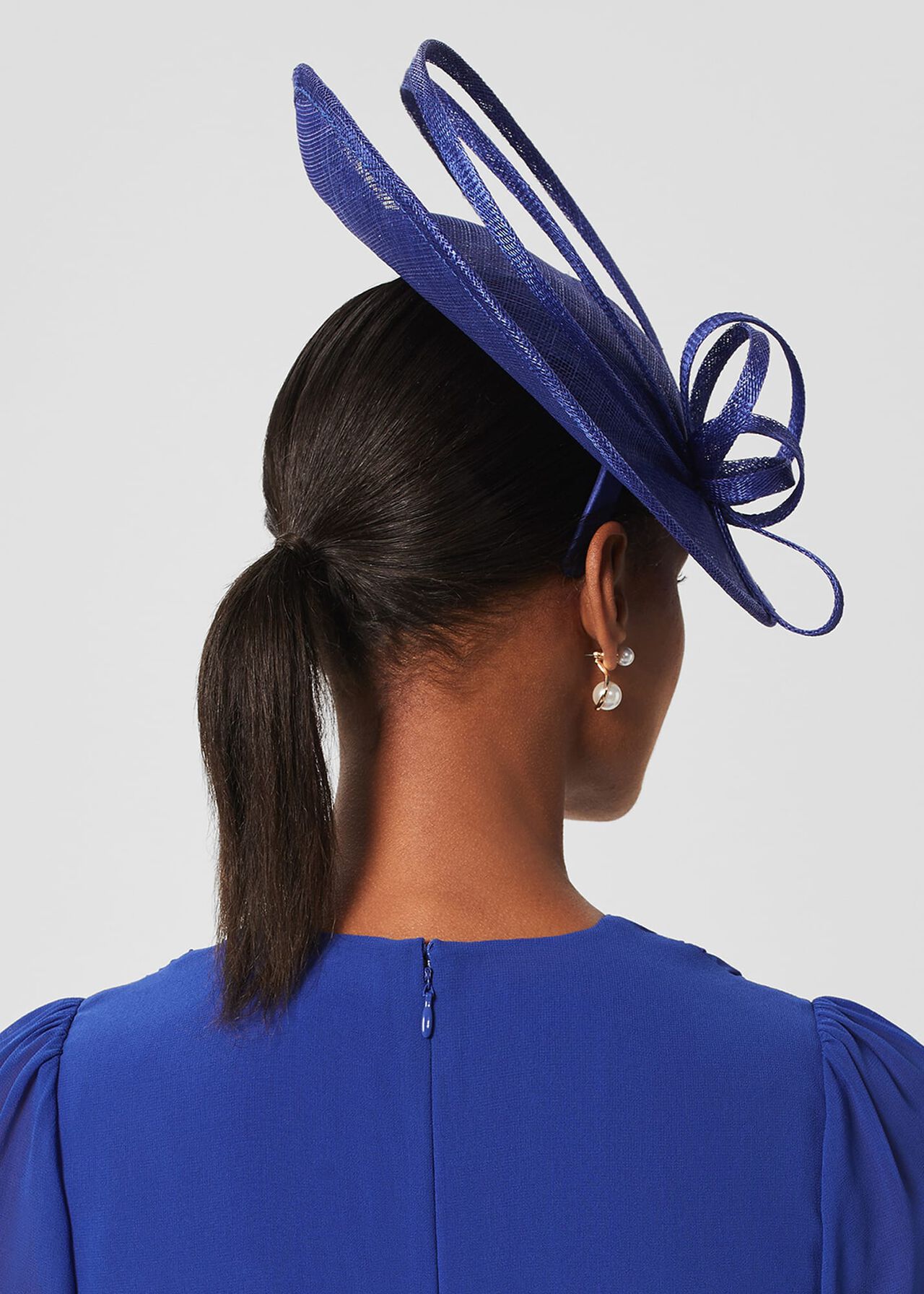 Shona Fascinator, Cobalt, hi-res