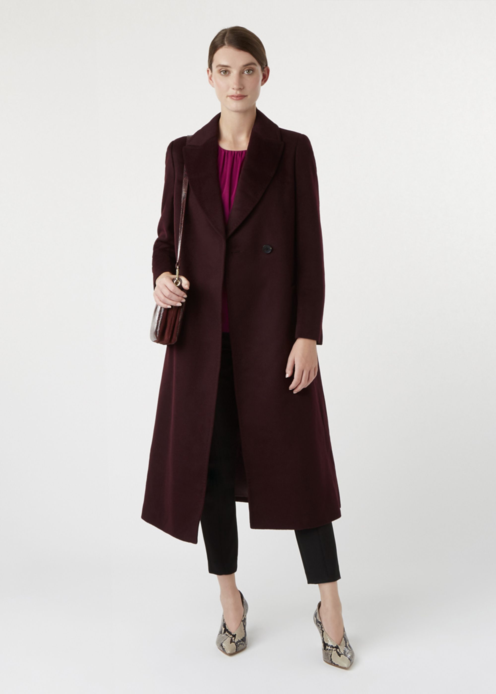 hobbs olivia camel coat