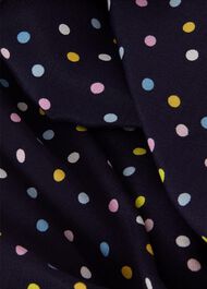 Prim Tunic Dress, Navy Multi, hi-res