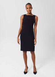 Georgie Dress, Navy, hi-res