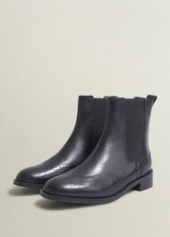 Genevieve Chelsea Boots, Black, hi-res