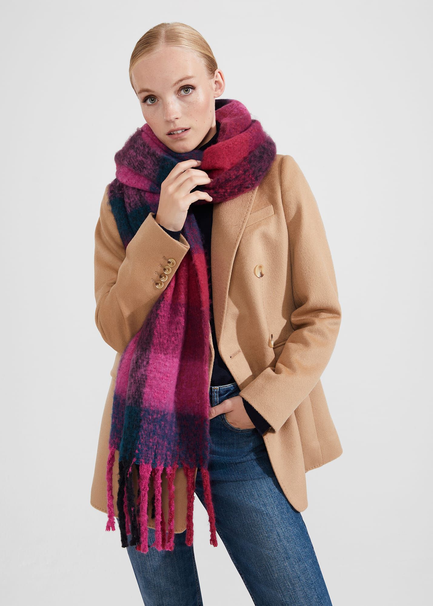 Plum hotsell coloured scarves
