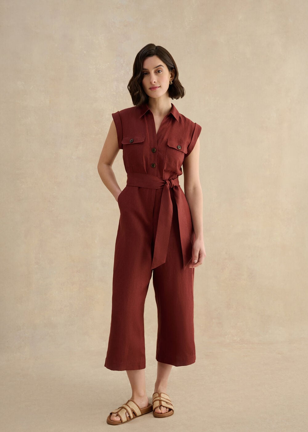 Spencer Linen Jumpsuit