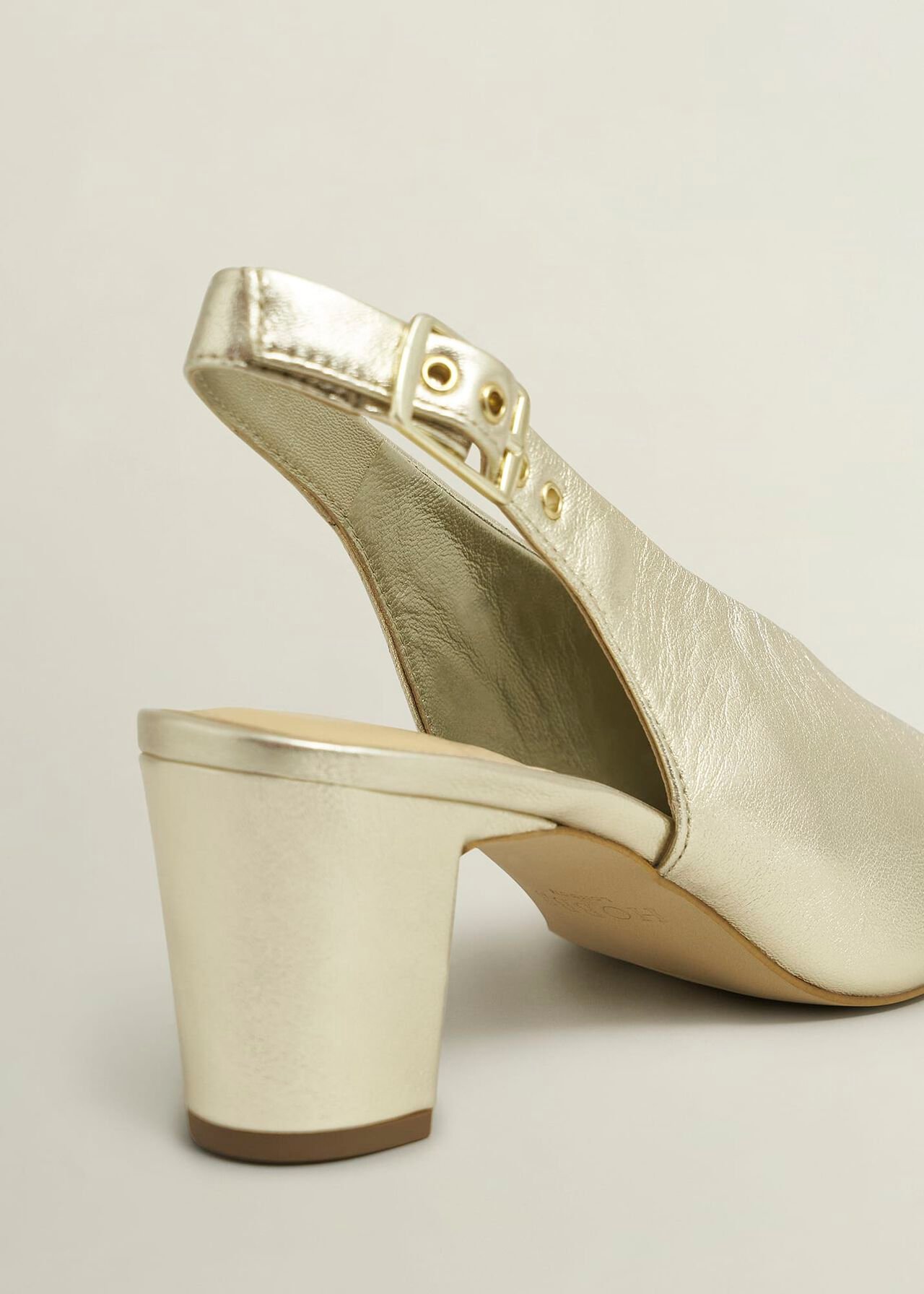 Kali Leather Sandals, Gold, hi-res