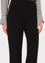 Alva Wide trousers, Black, hi-res