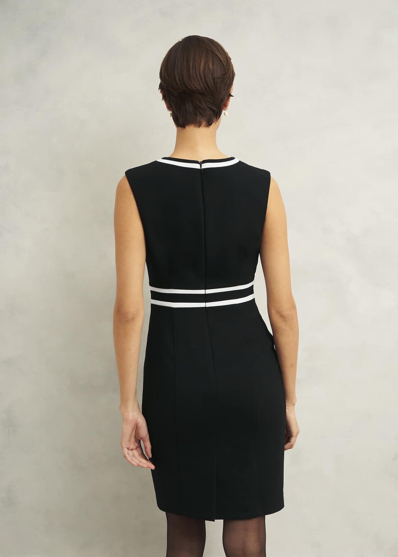 Nory Dress, Black Ivory, hi-res