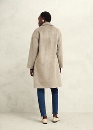 Bhavina Wool Blend Coat, Neutral, hi-res