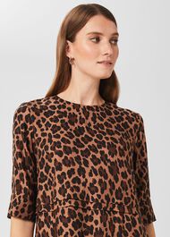 Iza Tunic Dress, Camel Multi, hi-res