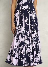 Angelica Dress, Midnight Pink, hi-res