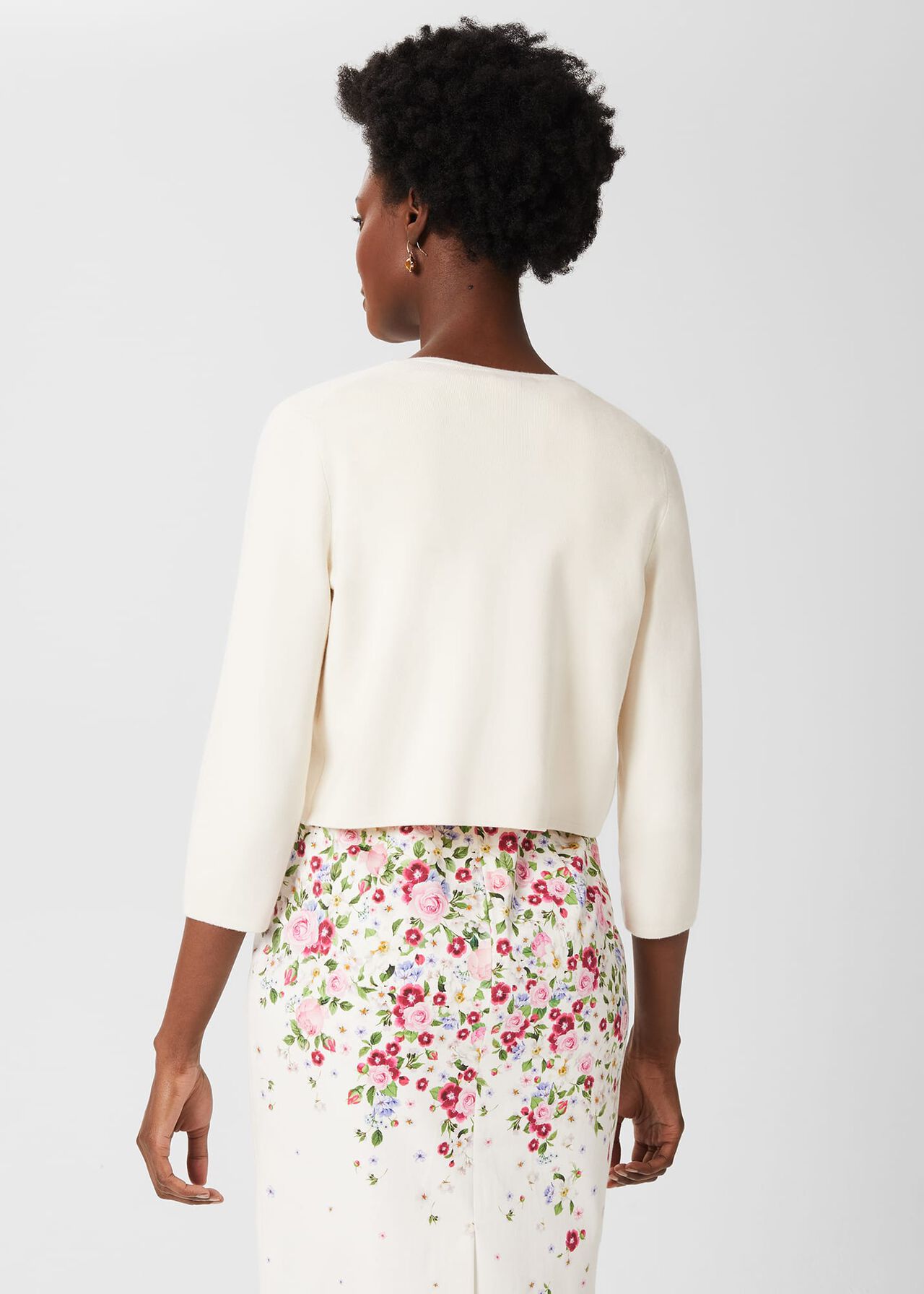 Ella Cardigan, Ivory, hi-res