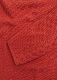 Camilla Cotton Jumper, Scarlet Red, hi-res