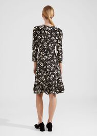 Ami Jersey Dress, Black Multi, hi-res