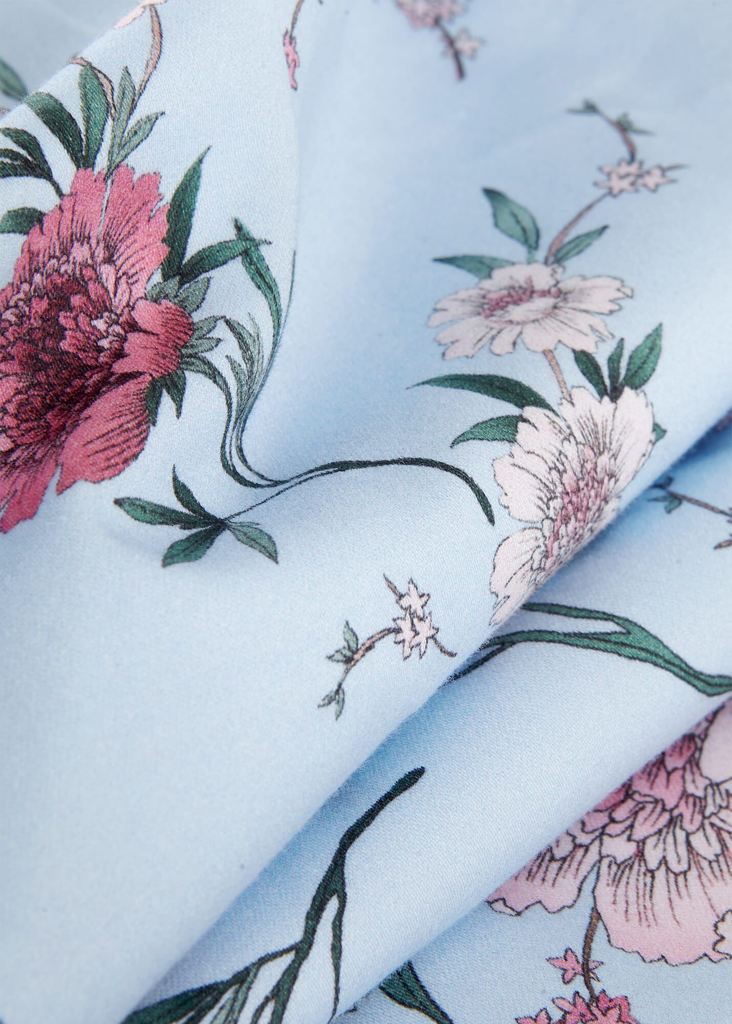 Primrose Park London Fiona Open Dress Blue and White Evil Eye