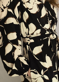 Evelyn Dress, Black Sandstone, hi-res