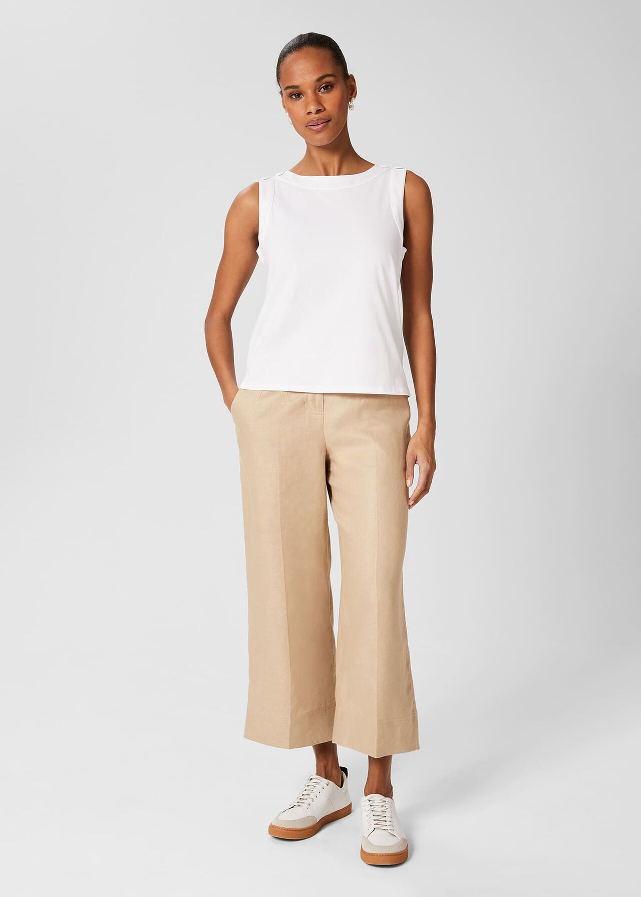 Maddy Vest, White, hi-res