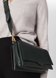Harlow Cross Body, Forest Green, hi-res