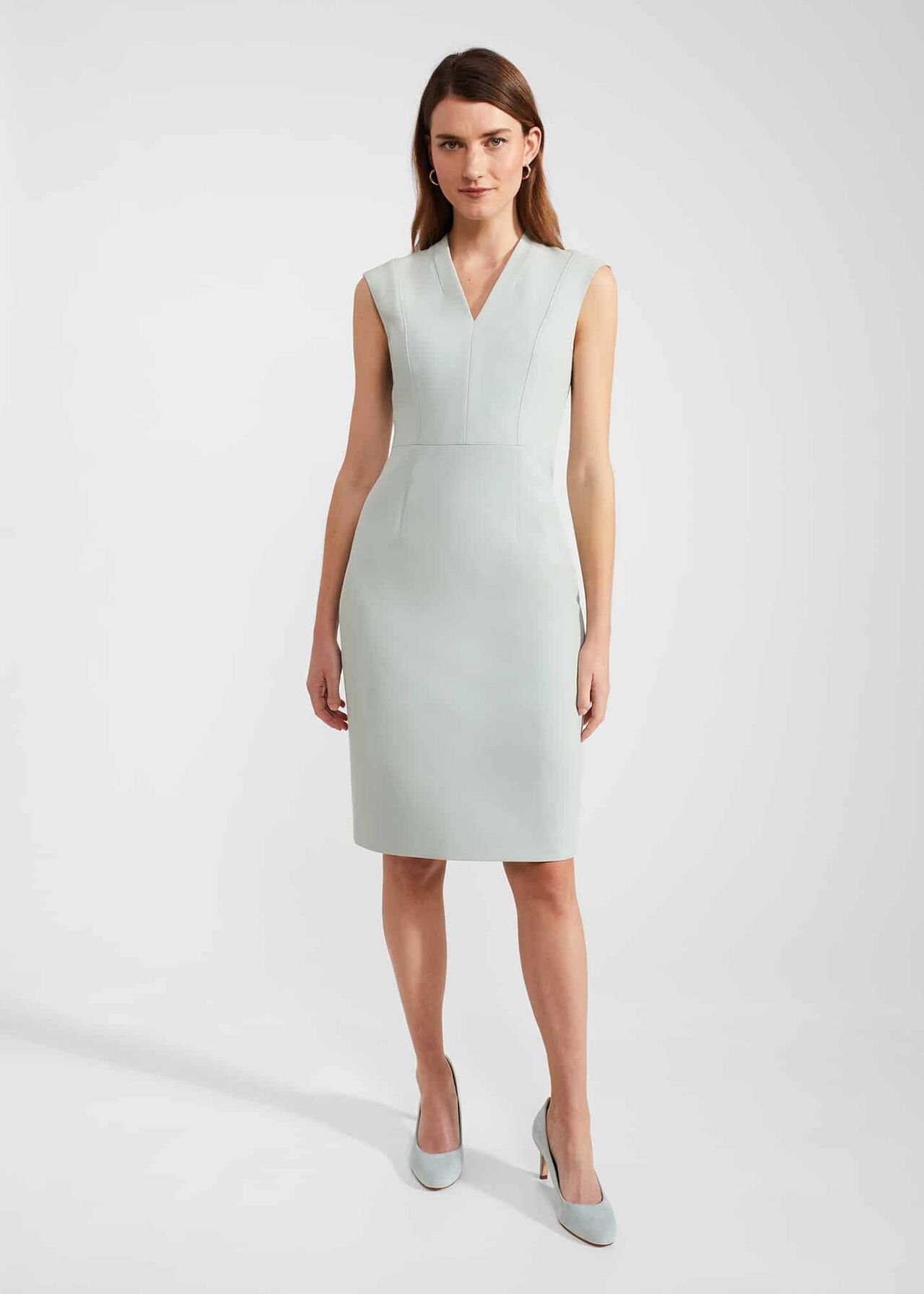 Olivia Dress, Sage Green, hi-res