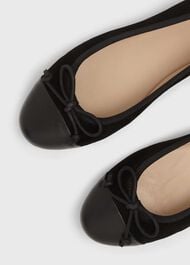 Flo Ballet Flats, Black, hi-res
