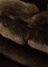 Ros Coat, Dark Charcoal, hi-res