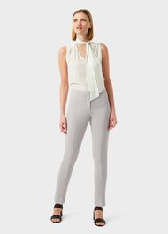 Alexia Tapered trousers With Stretch, Neutral, hi-res