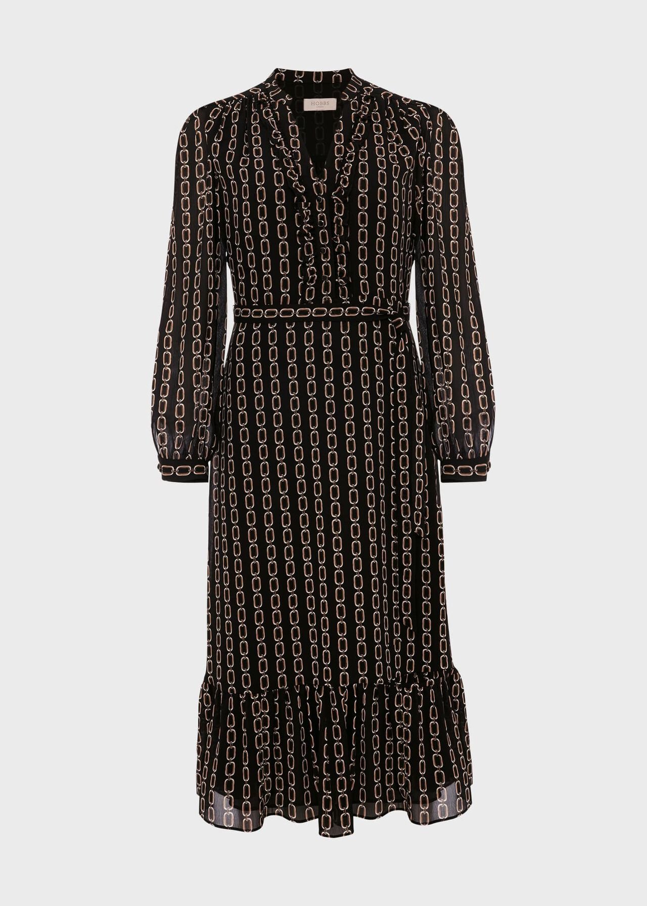 Alexia Dress, Black Camel, hi-res