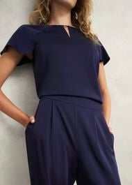 Delora Trousers, Midnight, hi-res