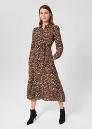 Savannah Shirt Dress, Vicuna Camel, hi-res