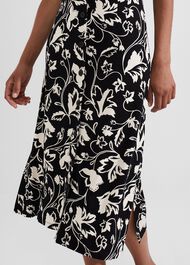 Joanna Dress, Black Cream, hi-res