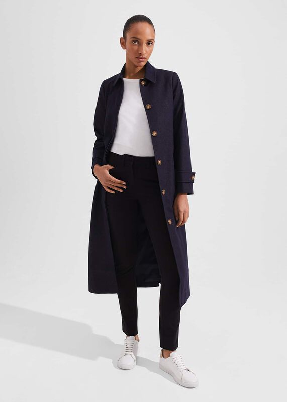 Carrie Denim Trench