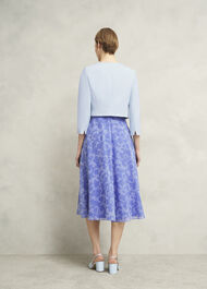 Elize Crepe Jacket, Pale Blue, hi-res