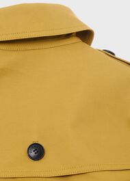 Saskia Water Resistant Trench Coat, Chartreuse, hi-res