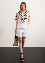 Sywell Blouse, White, hi-res