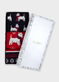 Westie Dog Set, Berry, hi-res