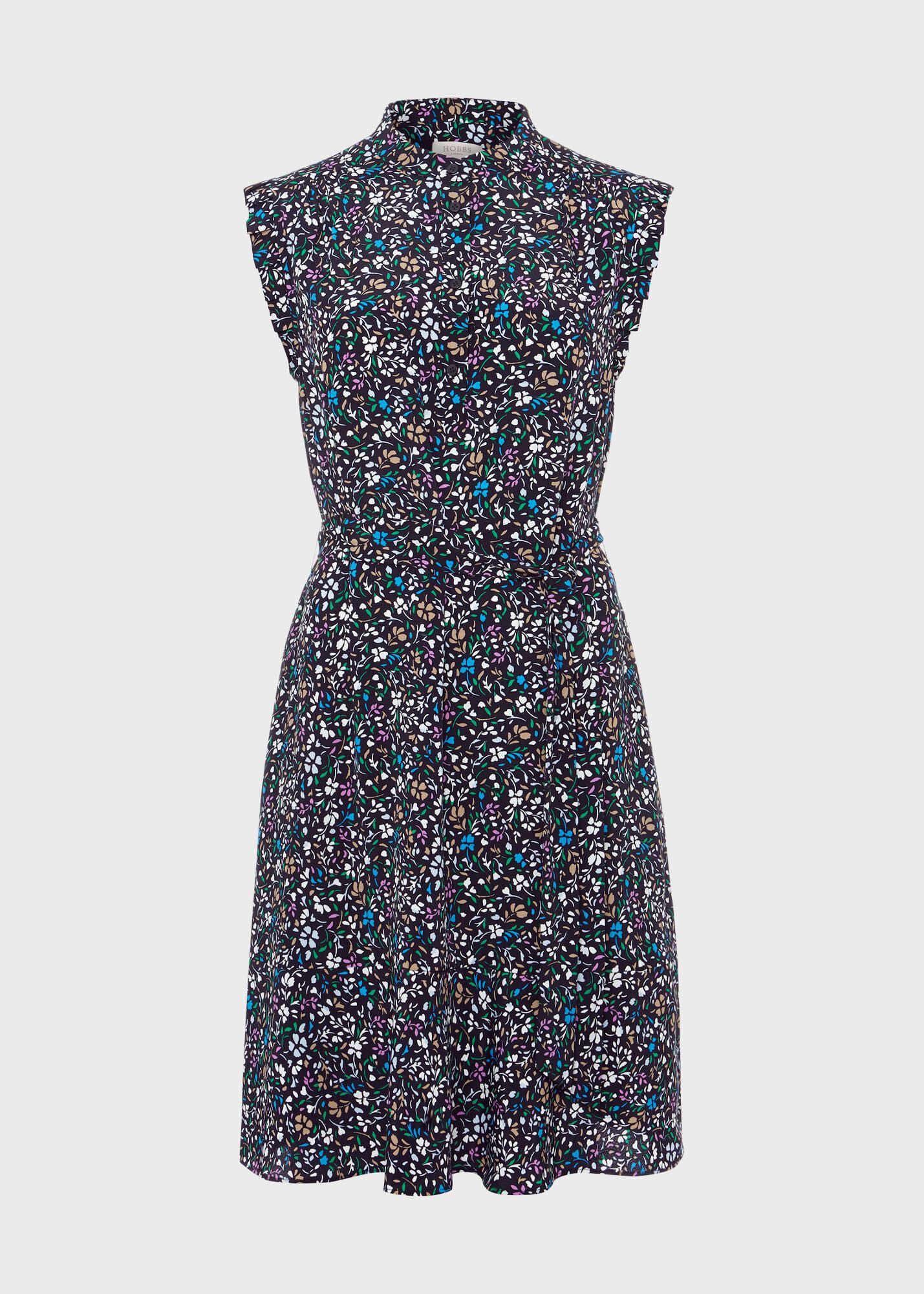 Frida Floral Belted Dress | Hobbs US | Frida Floral Belted Dress | Hobbs US |