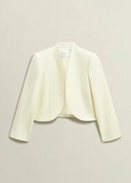 Eliana Seam Detail Jacket, Pale Yellow, hi-res